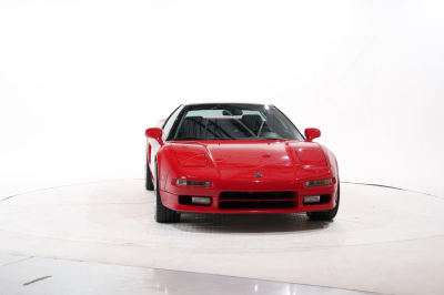 1991 Acura NSX in Formula Red over Black