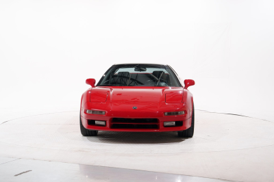 1991 Acura NSX in Formula Red over Black