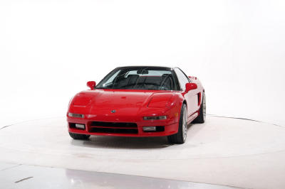 1991 Acura NSX in Formula Red over Black
