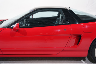 1991 Acura NSX in Formula Red over Black