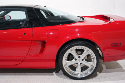 1991 Acura NSX in Formula Red over Black