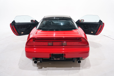 1991 Acura NSX in Formula Red over Black
