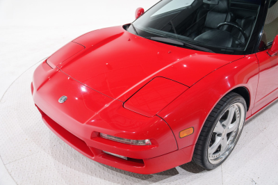 1991 Acura NSX in Formula Red over Black