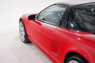 1991 Acura NSX in Formula Red over Black