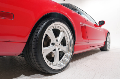 1991 Acura NSX in Formula Red over Black