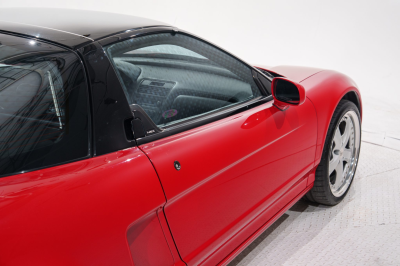 1991 Acura NSX in Formula Red over Black