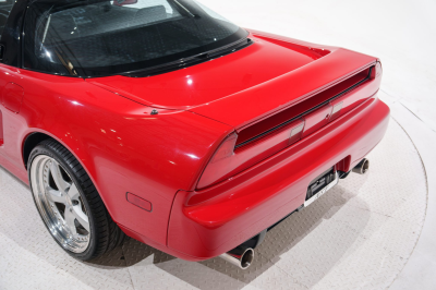 1991 Acura NSX in Formula Red over Black