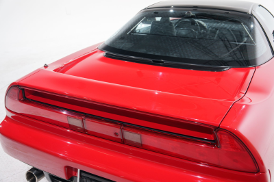 1991 Acura NSX in Formula Red over Black
