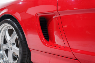 1991 Acura NSX in Formula Red over Black