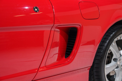 1991 Acura NSX in Formula Red over Black