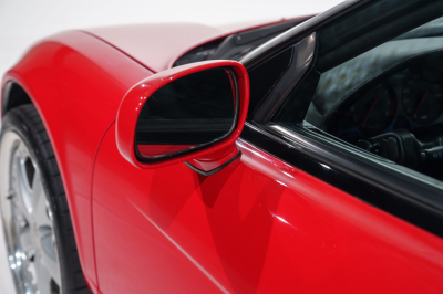 1991 Acura NSX in Formula Red over Black