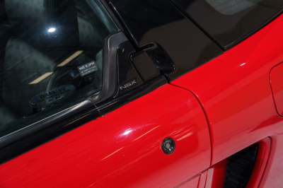 1991 Acura NSX in Formula Red over Black