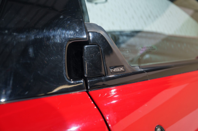 1991 Acura NSX in Formula Red over Black