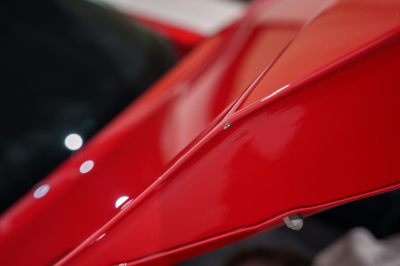 1991 Acura NSX in Formula Red over Black