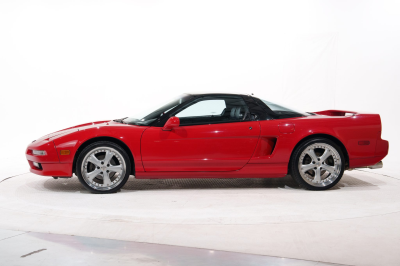 1991 Acura NSX in Formula Red over Black