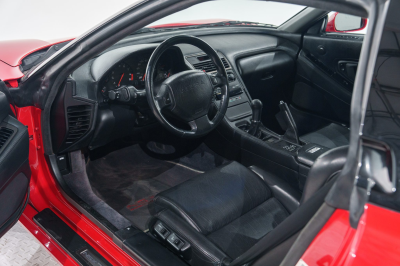 1991 Acura NSX in Formula Red over Black