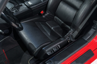1991 Acura NSX in Formula Red over Black
