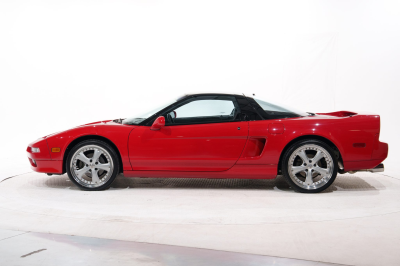 1991 Acura NSX in Formula Red over Black