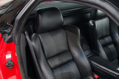 1991 Acura NSX in Formula Red over Black