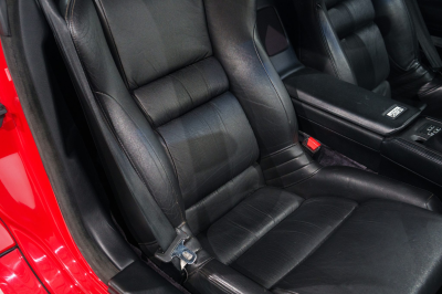 1991 Acura NSX in Formula Red over Black