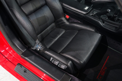 1991 Acura NSX in Formula Red over Black