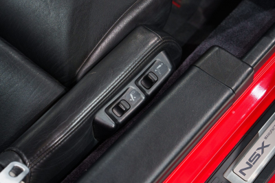 1991 Acura NSX in Formula Red over Black