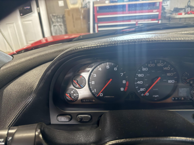 1991 Acura NSX in Formula Red over Black