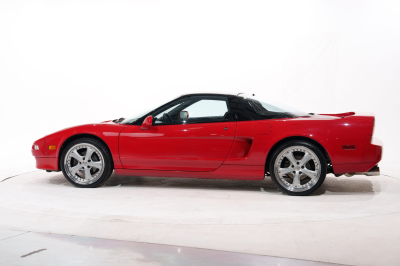 1991 Acura NSX in Formula Red over Black