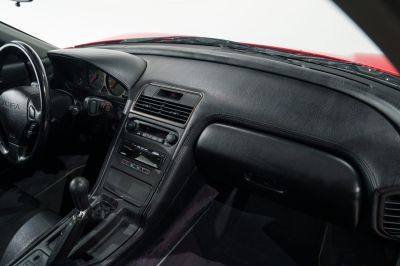 1991 Acura NSX in Formula Red over Black
