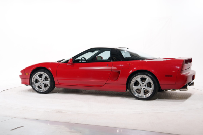 1991 Acura NSX in Formula Red over Black