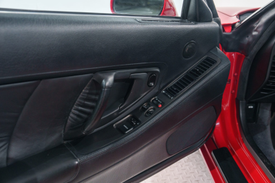 1991 Acura NSX in Formula Red over Black