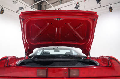 1991 Acura NSX in Formula Red over Black