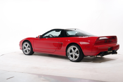 1991 Acura NSX in Formula Red over Black