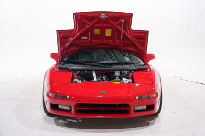 1991 Acura NSX in Formula Red over Black