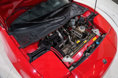 1991 Acura NSX in Formula Red over Black