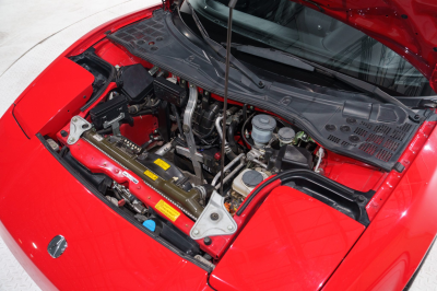 1991 Acura NSX in Formula Red over Black