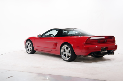 1991 Acura NSX in Formula Red over Black