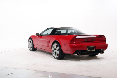 1991 Acura NSX in Formula Red over Black
