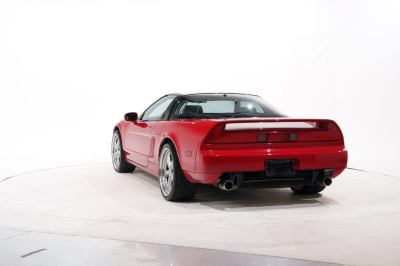 1991 Acura NSX in Formula Red over Black