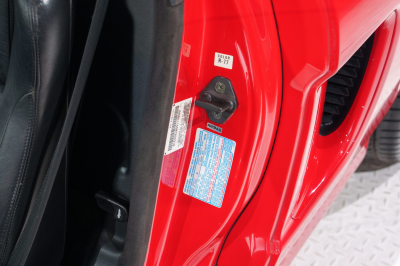 1991 Acura NSX in Formula Red over Black