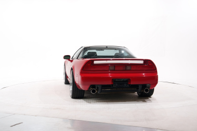 1991 Acura NSX in Formula Red over Black