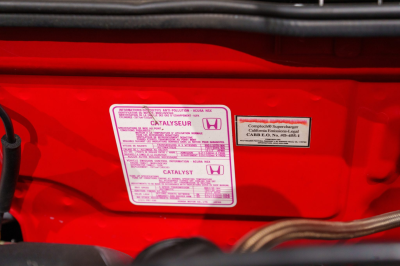 1991 Acura NSX in Formula Red over Black