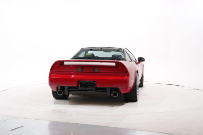 1991 Acura NSX in Formula Red over Black