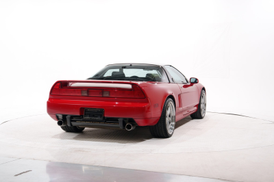 1991 Acura NSX in Formula Red over Black