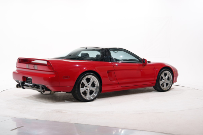 1991 Acura NSX in Formula Red over Black