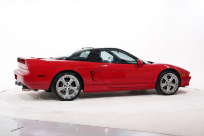 1991 Acura NSX in Formula Red over Black