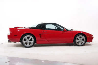 1991 Acura NSX in Formula Red over Black