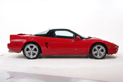 1991 Acura NSX in Formula Red over Black