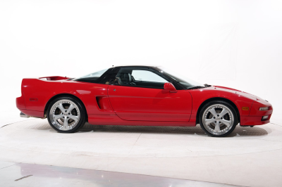 1991 Acura NSX in Formula Red over Black