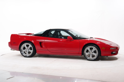 1991 Acura NSX in Formula Red over Black
